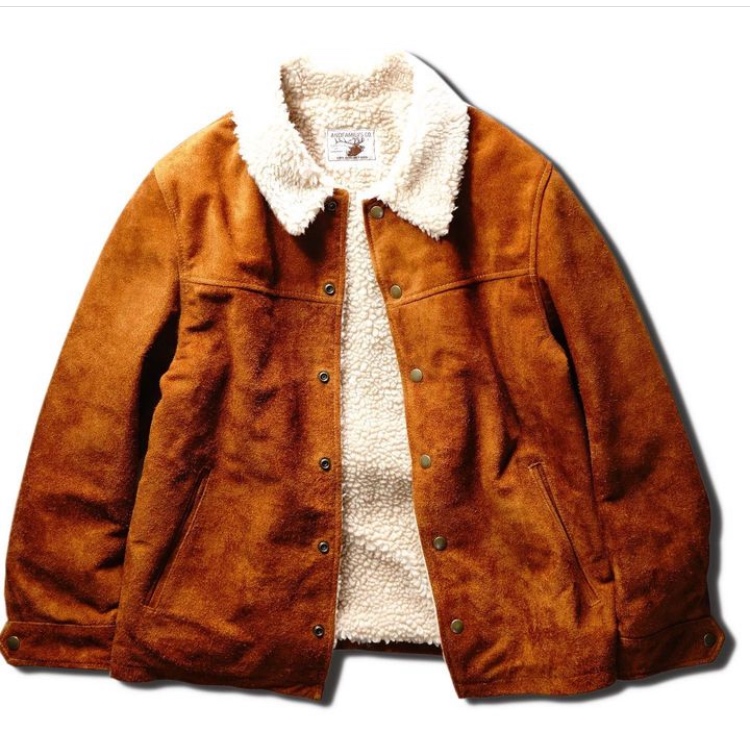 59cmになりますandfamilys SUEDE RANCH JACKET
