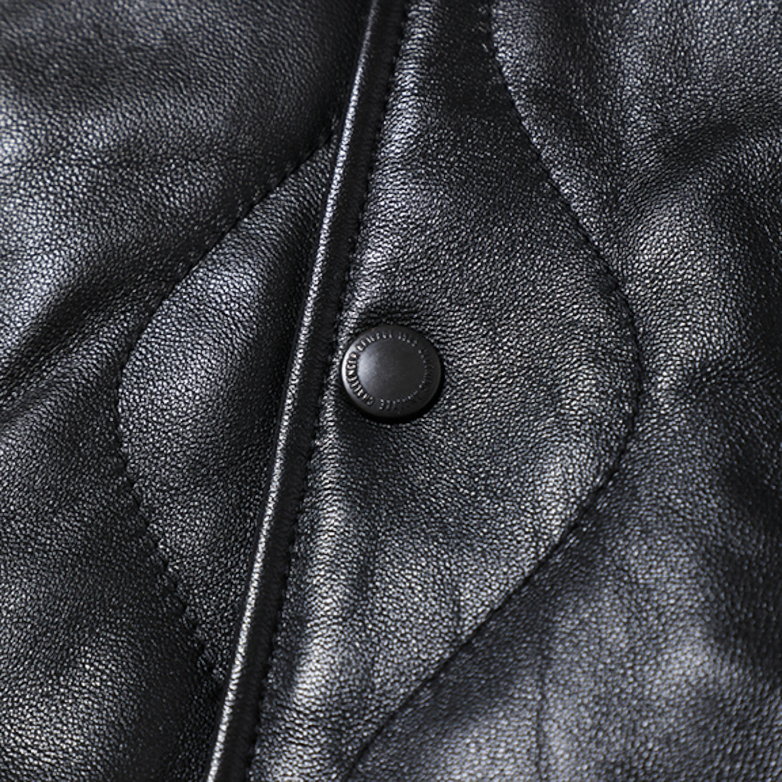 CHALLENGER : QUILTING LEATHER JACKET