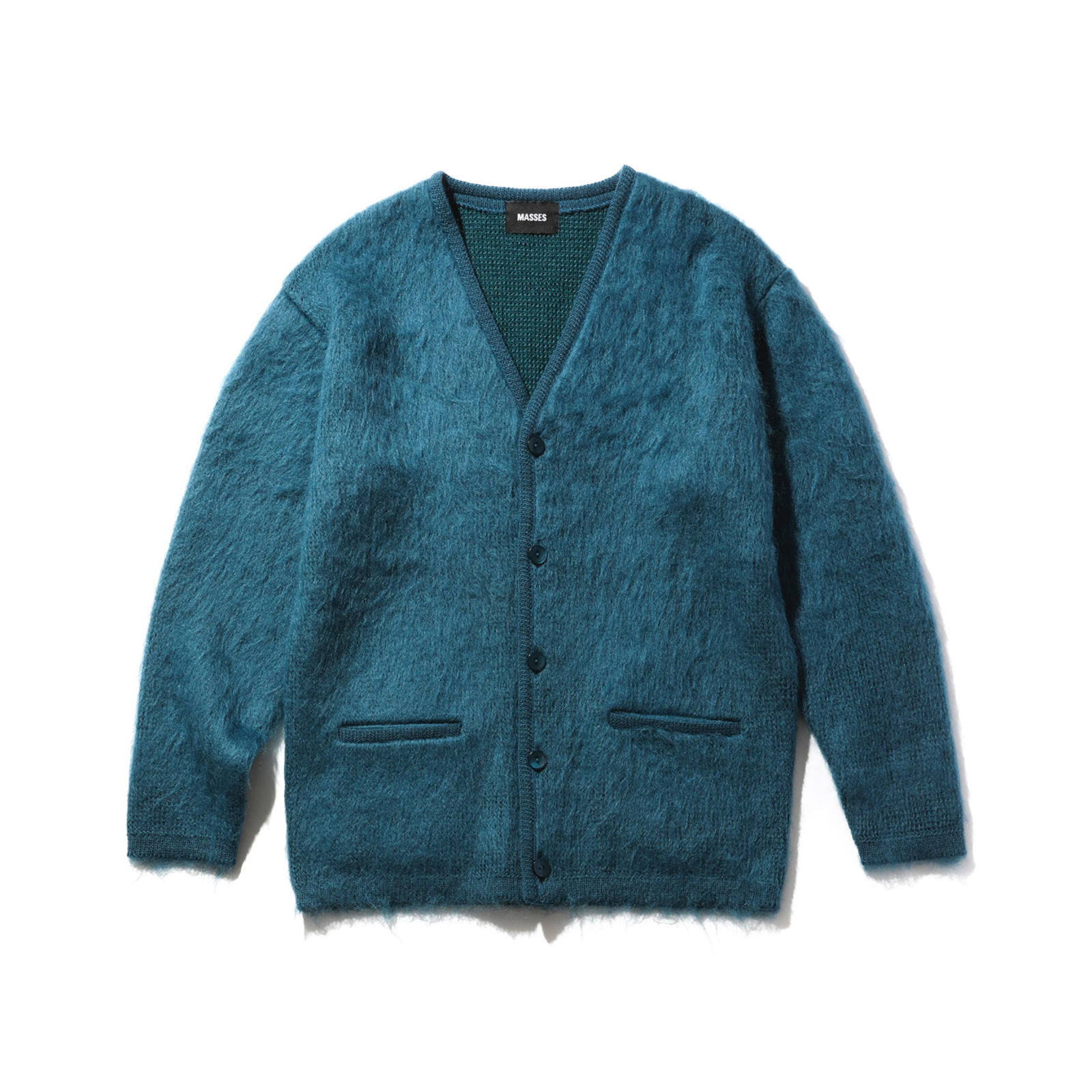 masses MOHAIR CARDIGAN 新作 新品 サイズ L | www.jarussi.com.br